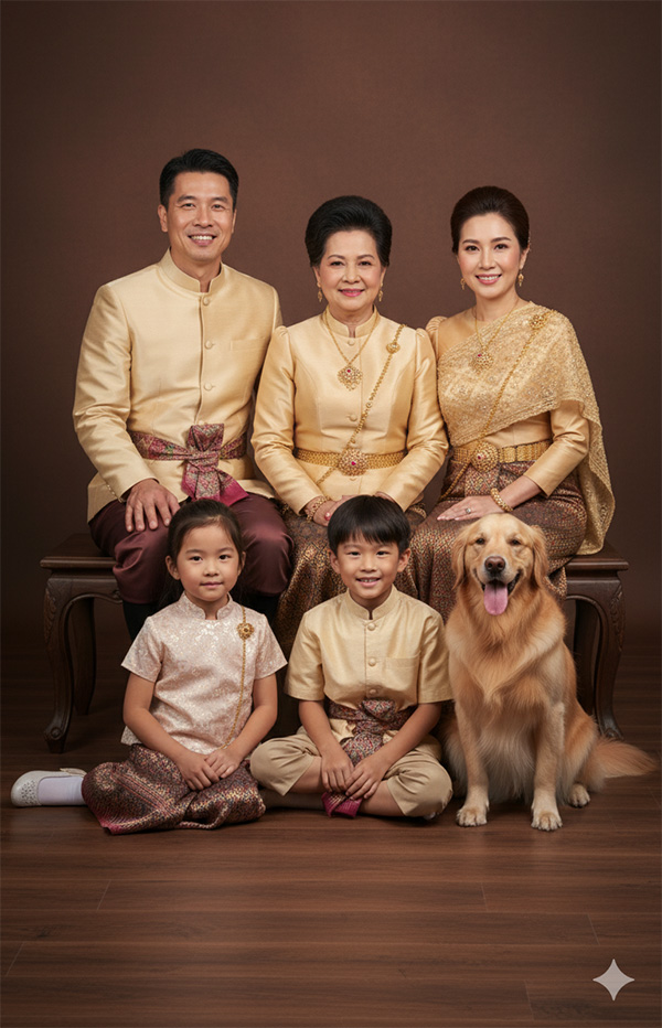 รูปหมู่ Gemini AI