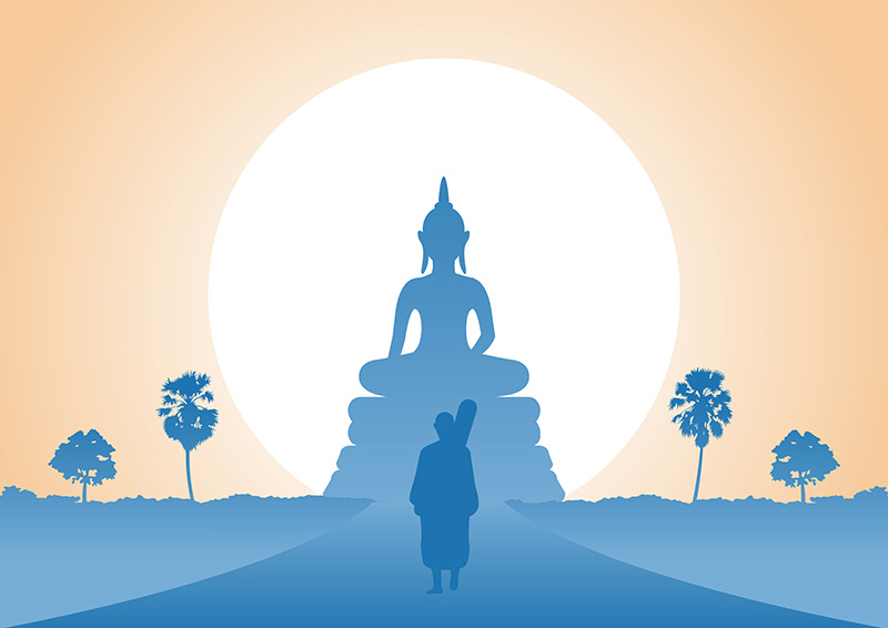 ฝันเห็นพระ