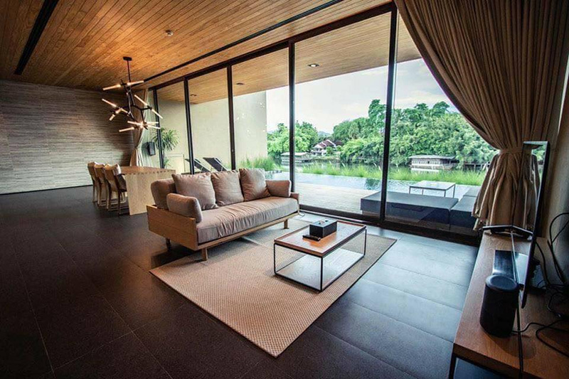 ที่พักกาญจนบุรี ริมน้ำ