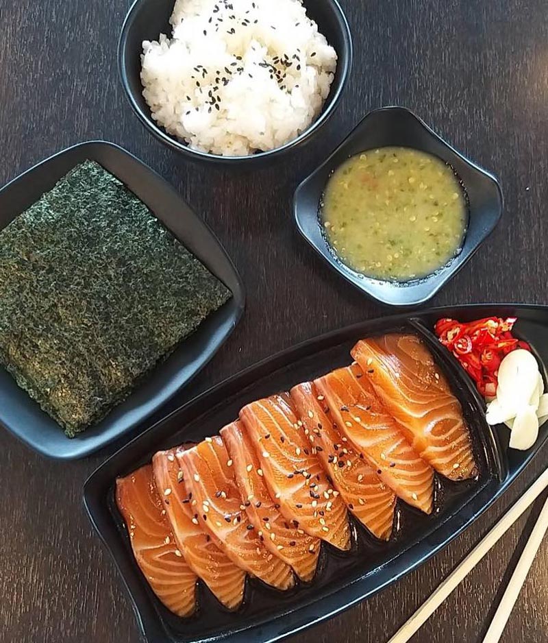 บุฟเฟ่ต์แซลมอน