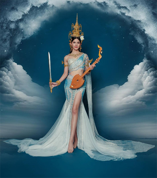 กานต์ ณัฐชา นางสงกรานต์