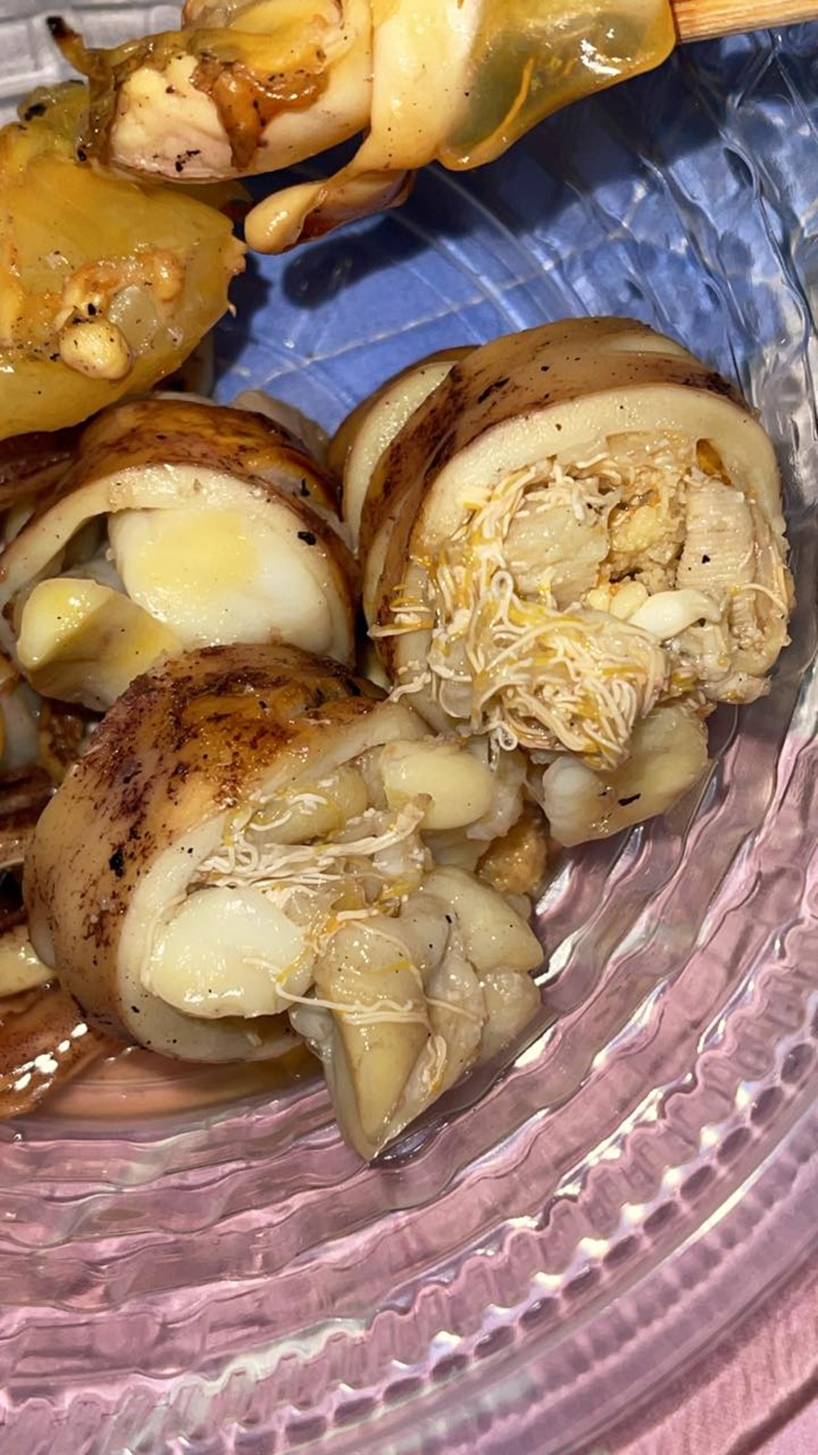 ปลาหมึกย่าง