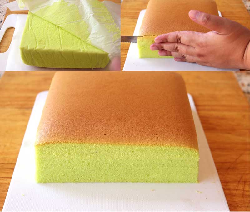 เค้กไข่ไต้หวันใบเตย