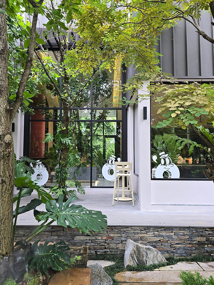 ร้านคาเฟ่ในสวน The o’liday