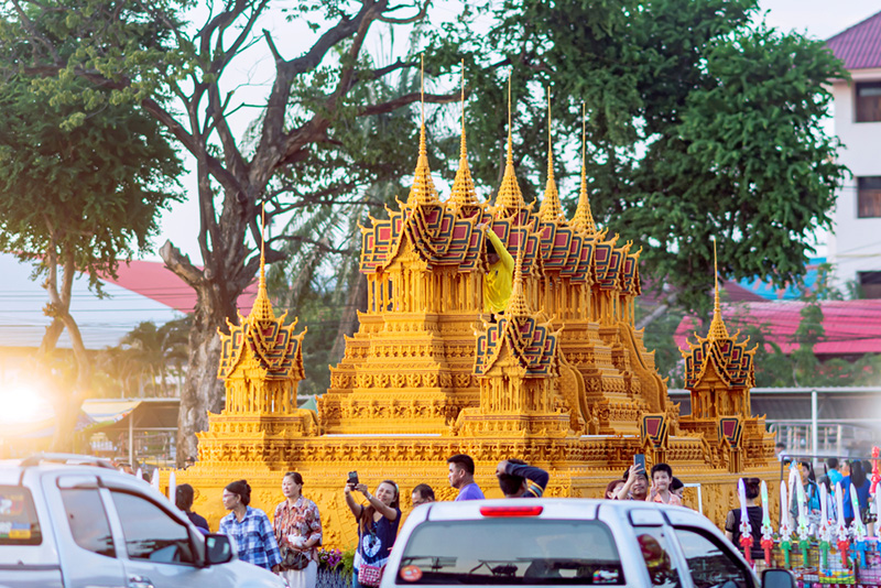 งานแห่ปราสาทผึ้ง 2566