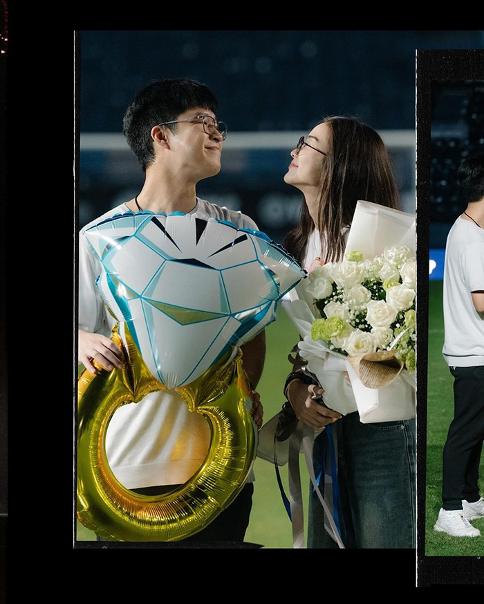 ลูกชายเนวิน ชิดชอบ เซอร์ไพร์สขอแต่งงาน พระพาย รมิดา