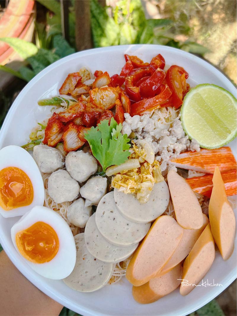 เมนูเส้นหมี่