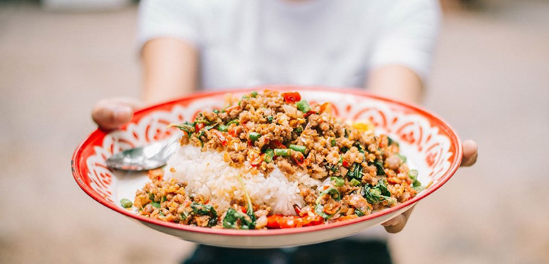 ตลาดค่ายเชลยศึก กาญจนบุรี