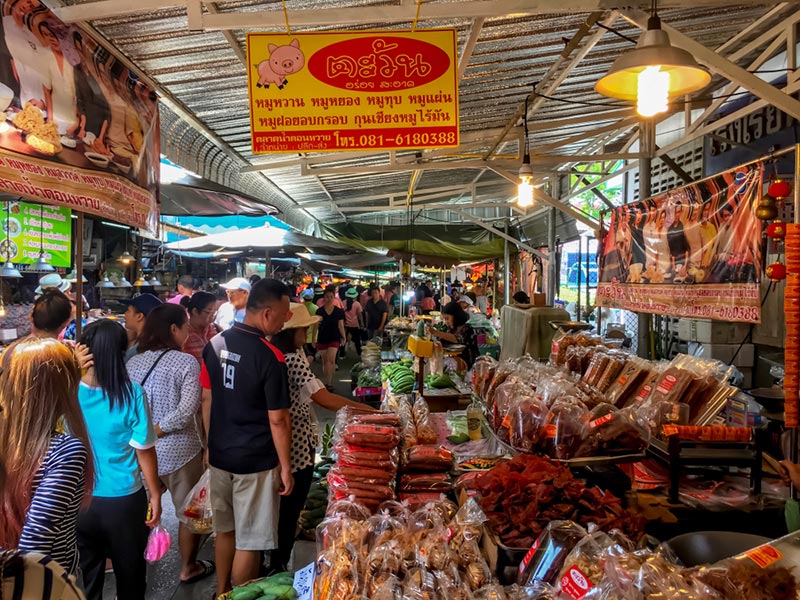 ตลาดน้ำใกล้กรุงเทพฯ