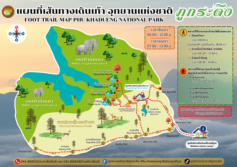 ภูกระดึง 2569 เปิดการท่องเที่ยว