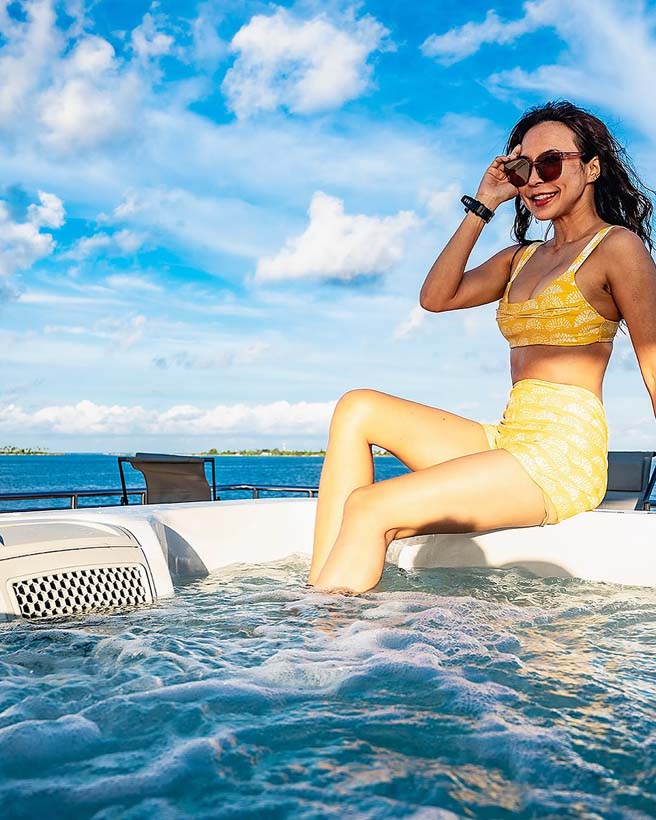 เมย์ บัณฑิตา เปิดความเซ็กซี่ซู่ซ่าจากทริปมัลดีฟส์ฮอตฉ่า