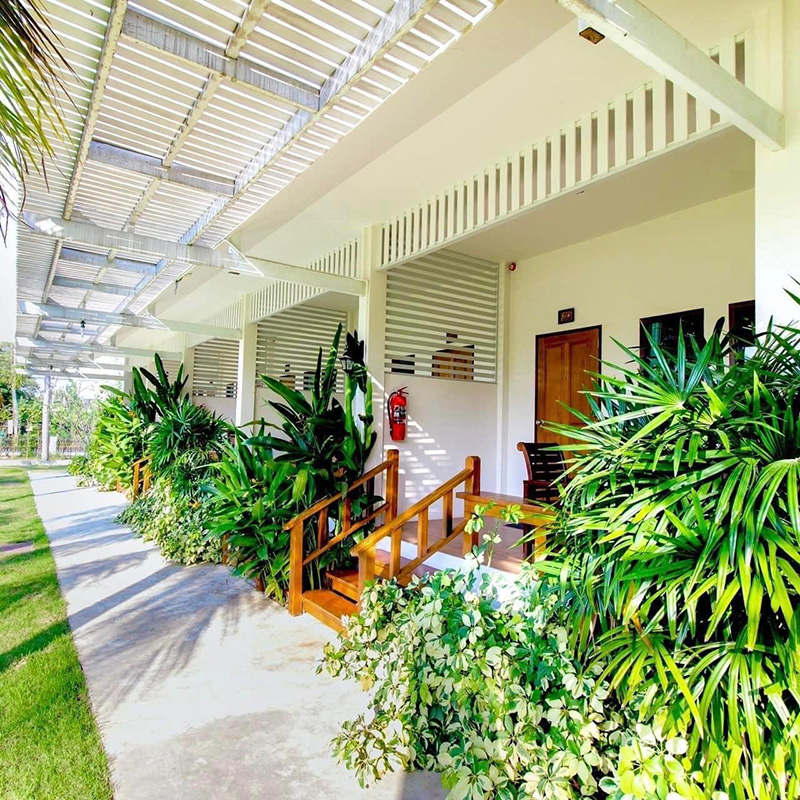 Nisasiri Boutique Resort ที่พักหาดแหลมสิงห์