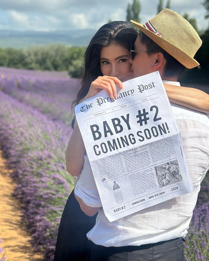 ศรีริต้า เจนเซ่น ท้อง