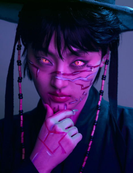 แต่งหน้าฮาโลวีน