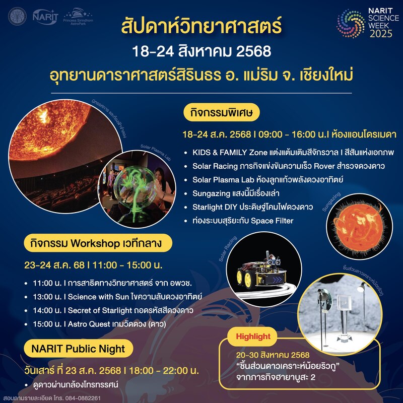NARIT SCIENCE WEEK 2025