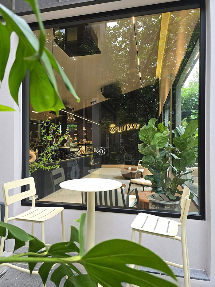 ร้านคาเฟ่ในสวน The o’liday