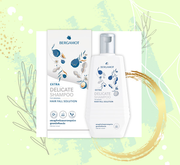 Bergamot the Original Extra Delicate Shampoo ยาสระผมแก้ผมร่วง