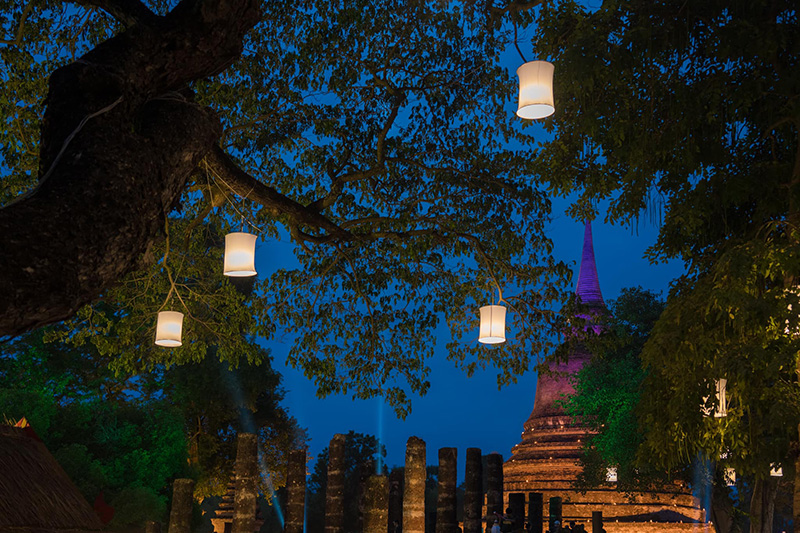 ลอยกระทงสุโขทัย