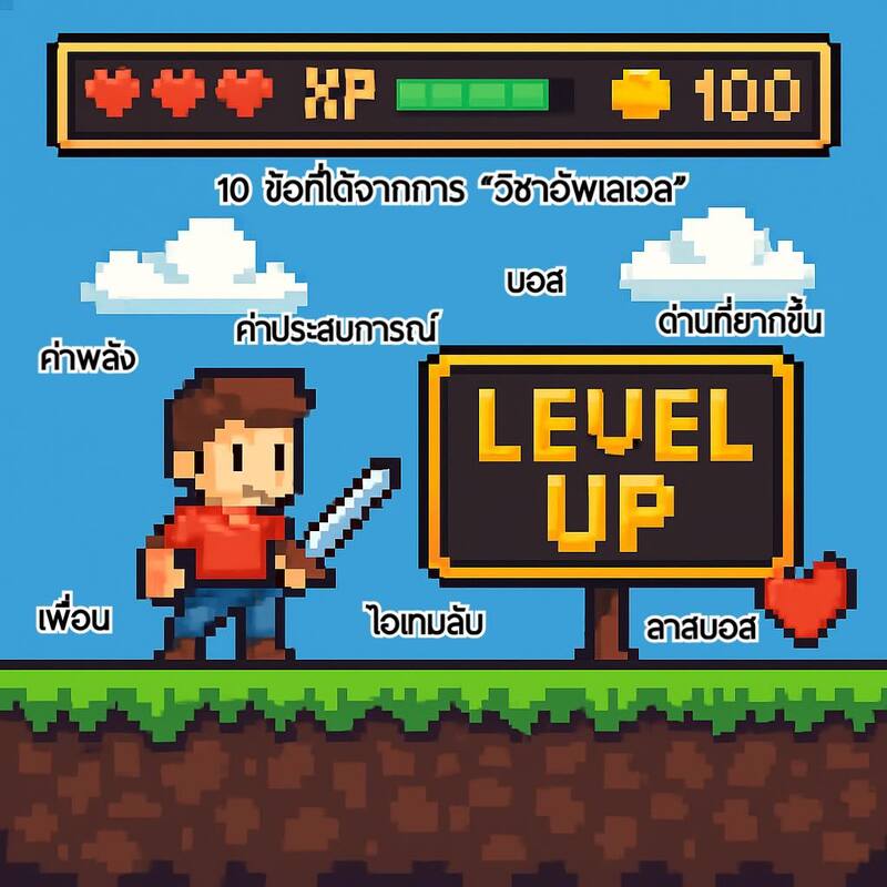รีวิวหนังสือ Level Up วิชาอัปเลเวลชีวิต
