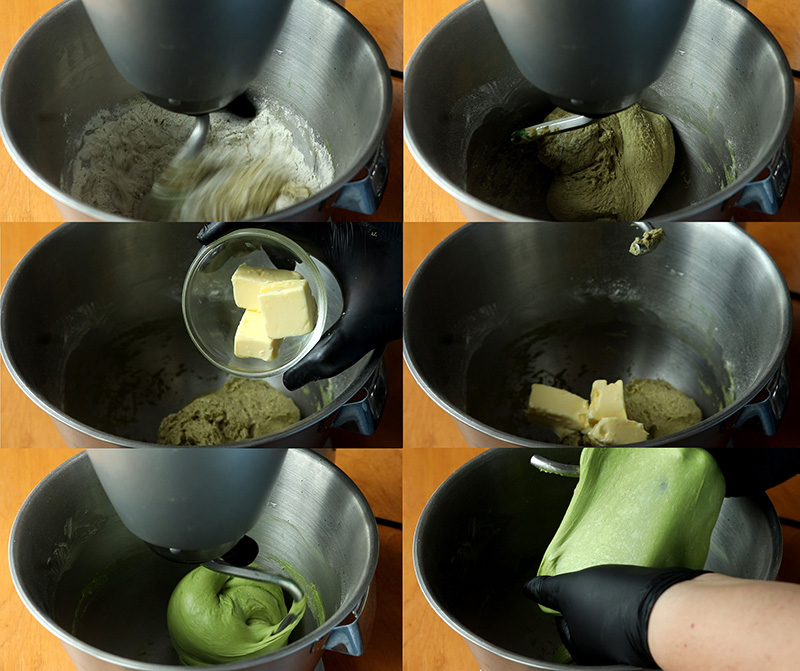 Matcha Jasmine Bread หรือ ขนมปังชาเขียวมัทฉะมะลิ สูตรขนม
