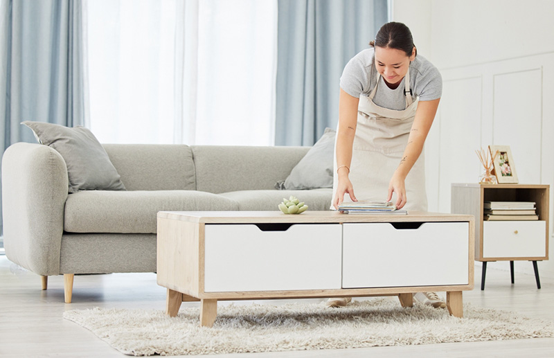 จัดบ้านให้เป็นระเบียบ