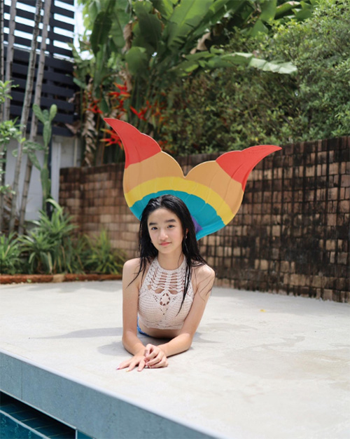 น้องณดา พัฒนาการความสวย