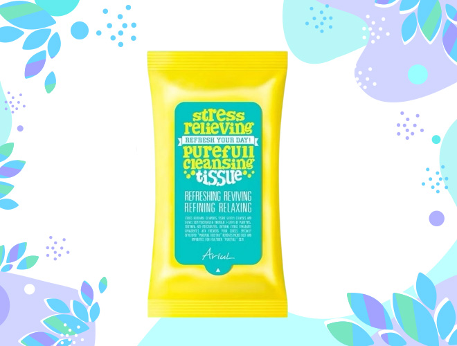 ARIUL แผ่นเช็ดเครื่องสำอาง Cleansing Wipes ยี่ห้อไหนดี
