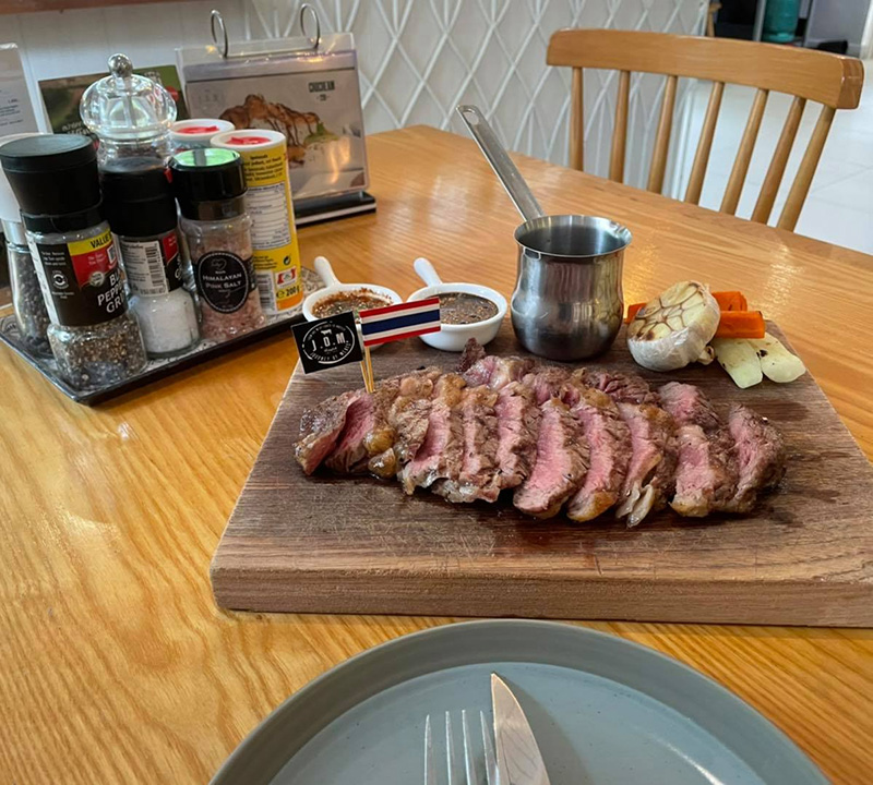 ร้านสเต๊กเนื้อ