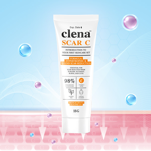 ครีมลดรอยแผลเป็น Clena Scar C