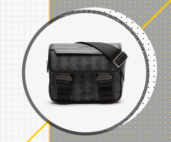 Lacoste Men's The Blend Messenger Bag กระเป๋าสะพายข้างผู้ชาย