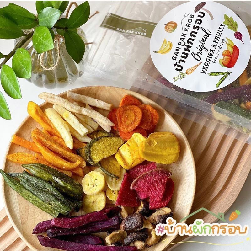 ร้านผักอบกรอบ