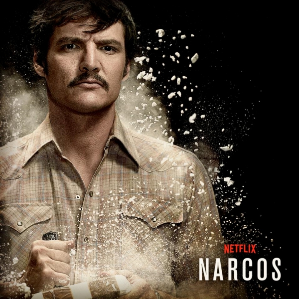 เปโดร ปาสคาล นักแสดงฮอลลีวูด ในบท ฮาเวียร์ เปญ่า จากซีรีส์ Narcos