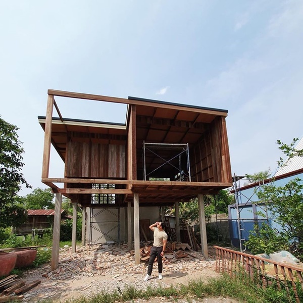 รีโนเวทบ้านไม้ 2 ชั้น งบ 7 แสน