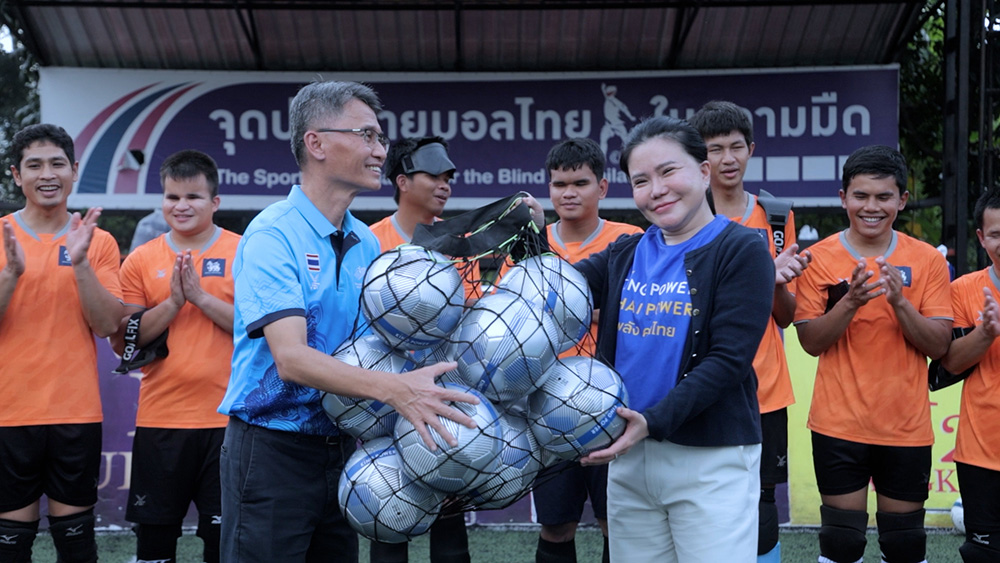ทีมนักฟุตบอลคนตาบอดทีมชาติไทย