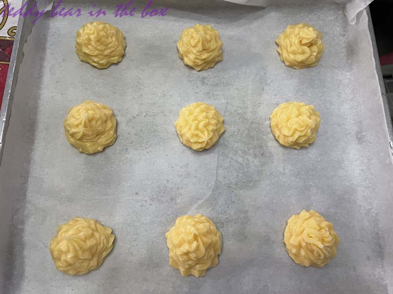 คุกกี้ชูครีม 