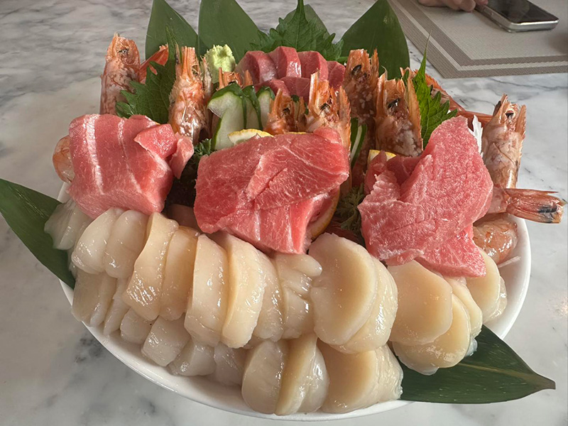 บุฟเฟต์อาหารญี่ปุ่น 2025 Salmon iniri by มายโฮมโภชนา