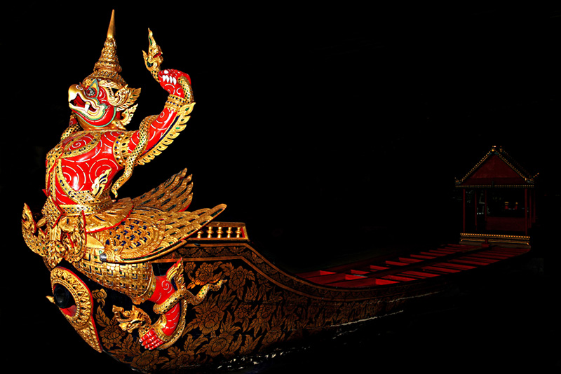 พิพิธภัณฑสถานแห่งชาติ เรือพระราชพิธี เรือครุฑเหินเห็จ