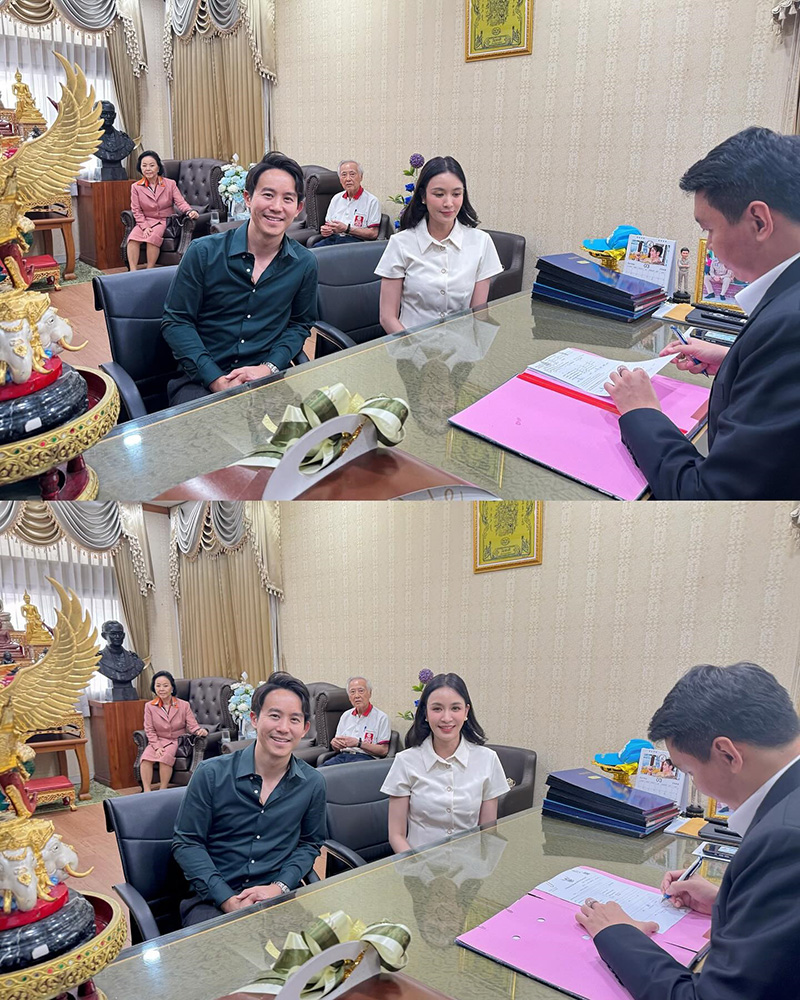 เบนซ์ ปุณยาพร ได้ฤกษ์จดทะเทียนสมรส แก๊ป 