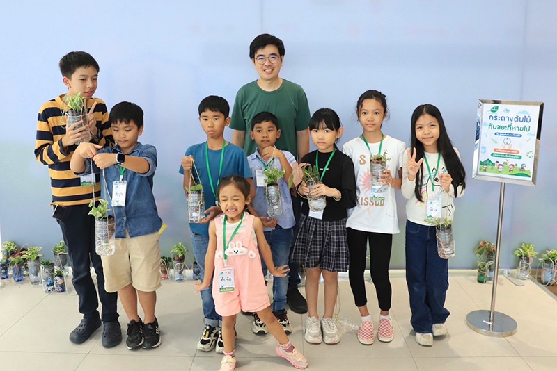 ฐานกิจกรรมที่ 2 กระถางต้นไม้กับขยะที่หายไป