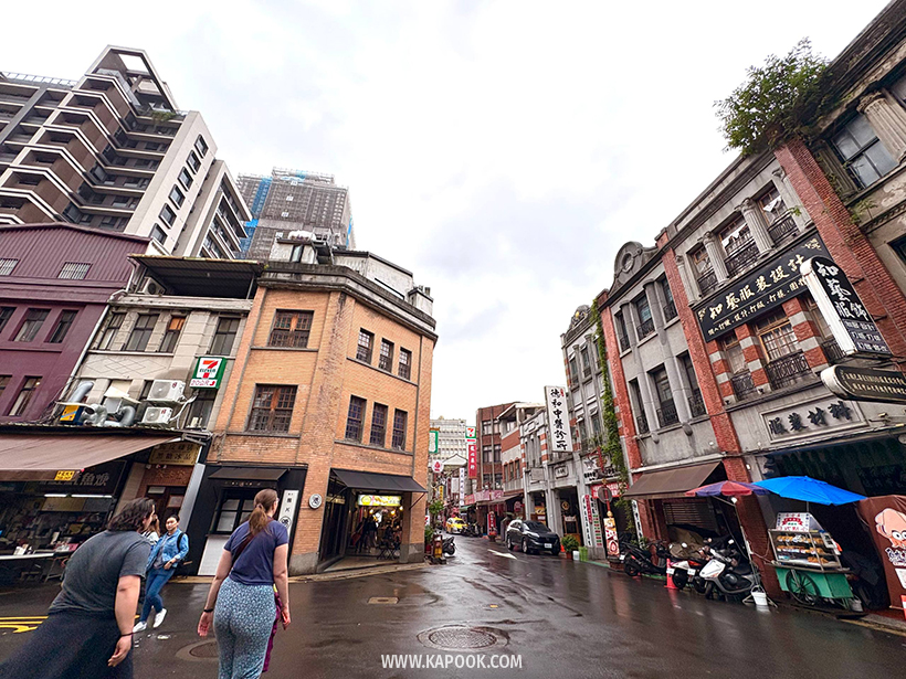 ย่านเมืองเก่าต้าเต้าเฉิง (Dadaocheng) 