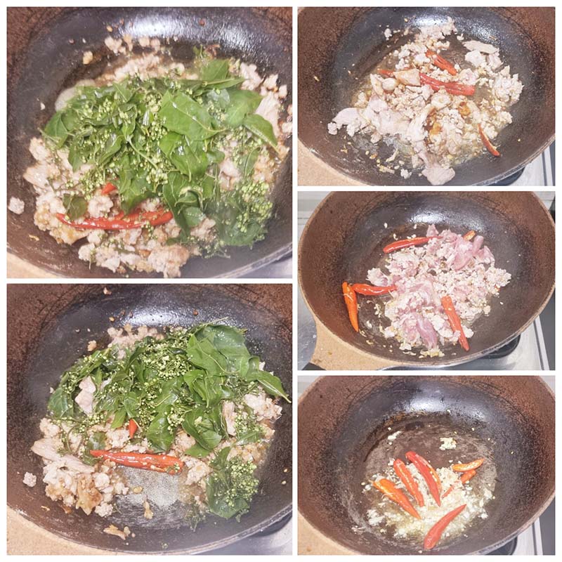 ผัดสะเดาหมู
