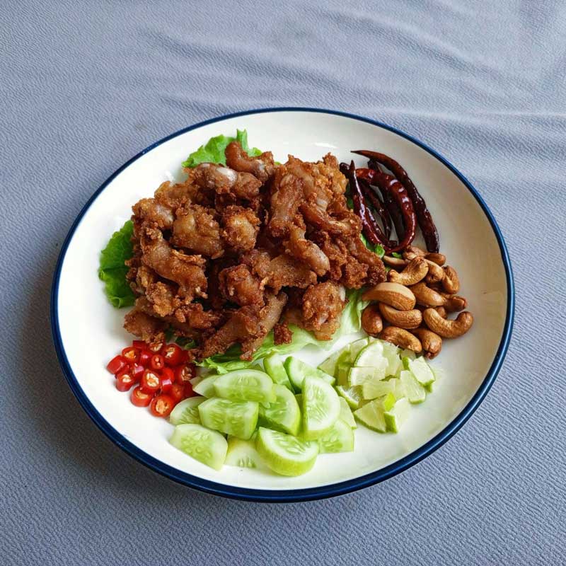 สูตรแหนมเอ็นไก่ทอด
