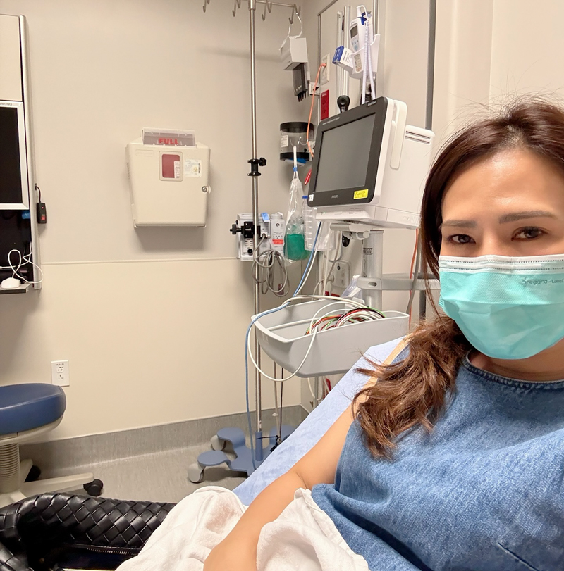 อุ้ม ปาณิศา ภรรยา หนุ่ม คงกระพัน แอดมิตด่วนโรงพยาบาลอเมริกา