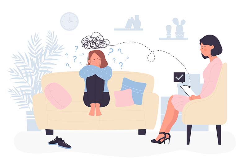 การปรึกษาแพทย์เมื่อรู้สึกว่าตัวเองกำลังมีปัญหาสุขภาพจิต 