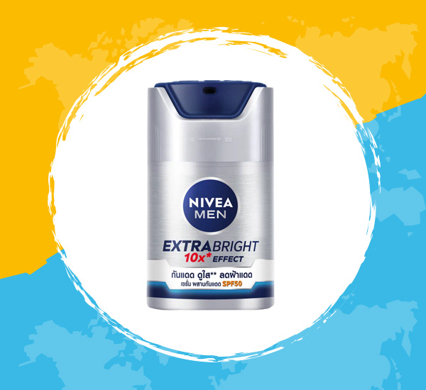 NIVEA Men Extra Bright Face Serum ครีมกันแดดผู้ชาย