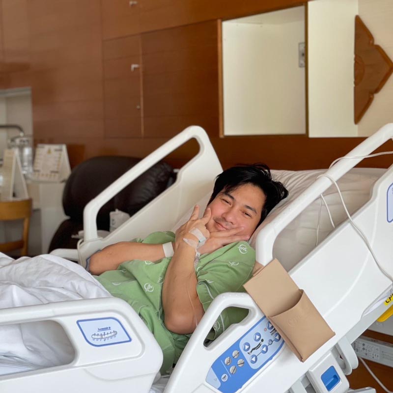 แต๊งค์ พงศกร ป่วย