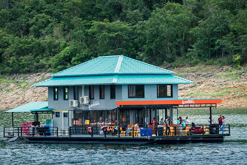 ที่พักล่องแพ กาญจนบุรี