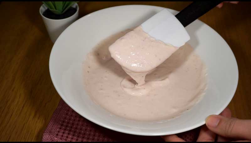 สตรอว์เบอร์รีโยเกิร์ตมูสเค้ก คีโต