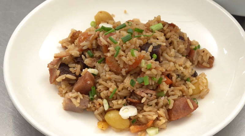 ข้าวอบแปดเซียน เมนูจากหม้อหุงข้าว สูตรอาหาร