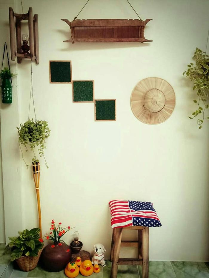 จัดสวนหน้าบ้านตึกแถว